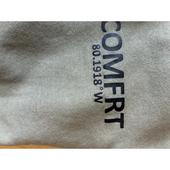 COMFRT Signature Sweatpants BAGGY Joggers Womens S Green Thick Grunge Comfy Warm - Picture 9 of 10